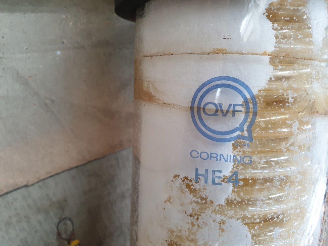  Spiral Heat Exchanger 0.4 m² (4.3 ft²) Glasslined For Sale - IPP# 229078