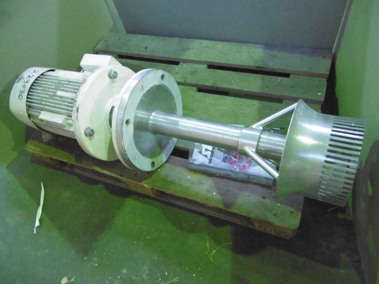  Drive Agitator 11 kW (14.8 HP) Stainless Steel Austenitic For Sale - IPP# 229030