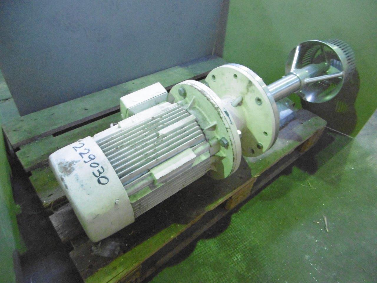  Drive Agitator 11 kW (14.8 HP) Stainless Steel Austenitic For Sale - IPP# 229030