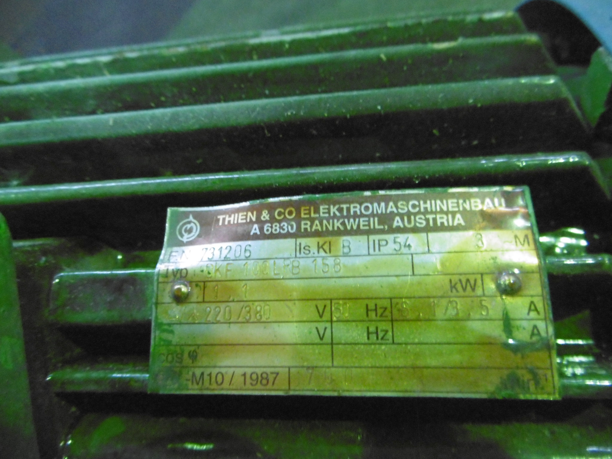  Drive Agitator 1.1 kW (1.48 HP) Stainless Steel Austenitic For Sale - IPP# 229031