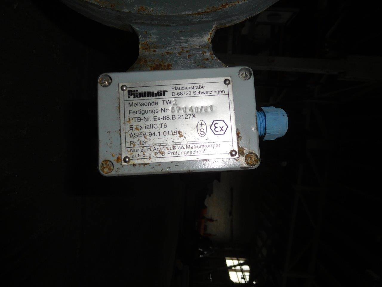  Baffle Glass Lined Parts 4,000 L (1,050 gallons) Glasslined For Sale - IPP# 229039