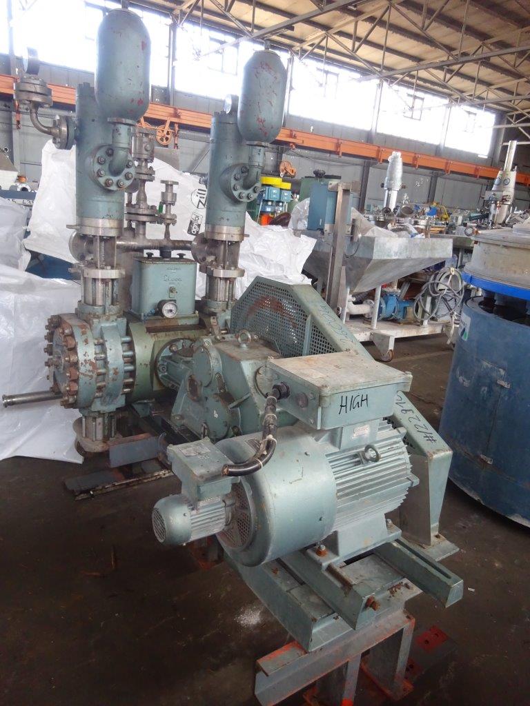 Stainless Steel Other Feluwa ZGL 30/130-K80-SM270ZW-HD Reciprocating Pump - IPP# 229109