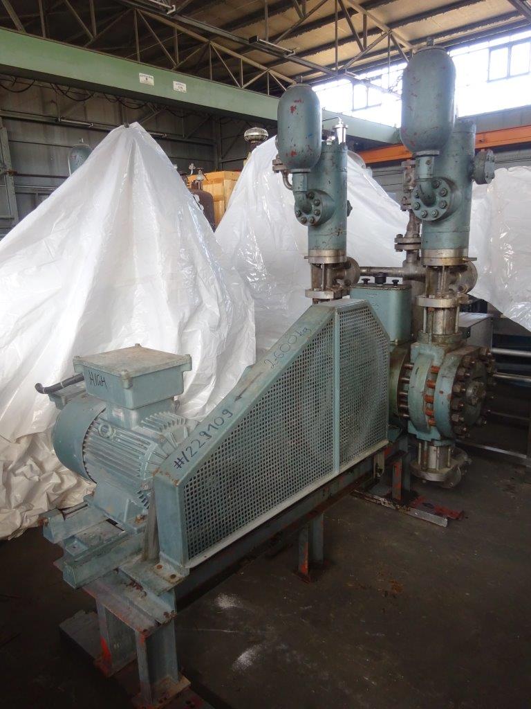 Stainless Steel Other Feluwa ZGL 30/130-K80-SM270ZW-HD Reciprocating Pump - IPP# 229109