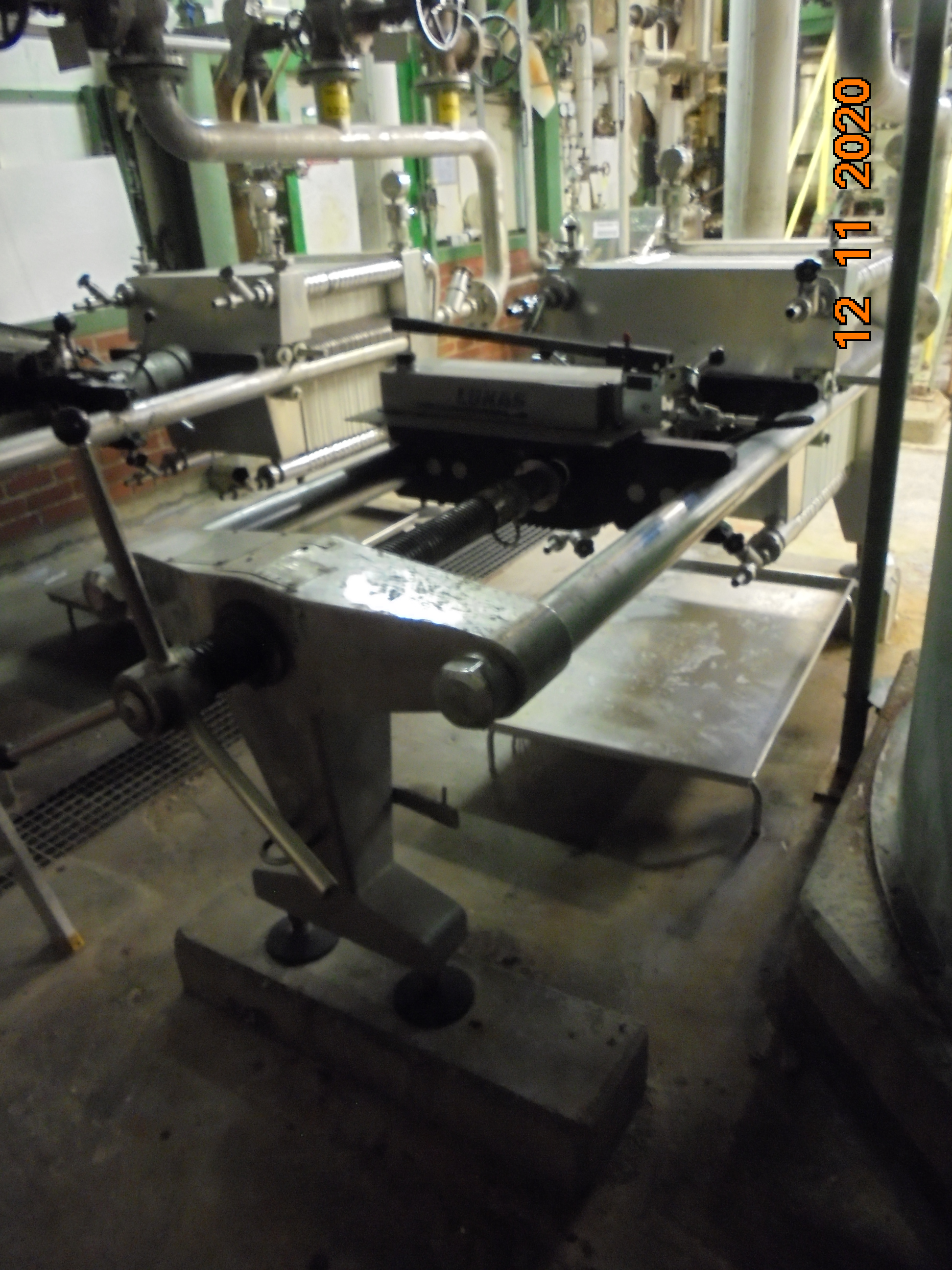 321 Stainless Steel Seitz 60A100  Filter Press - IPP# 229372