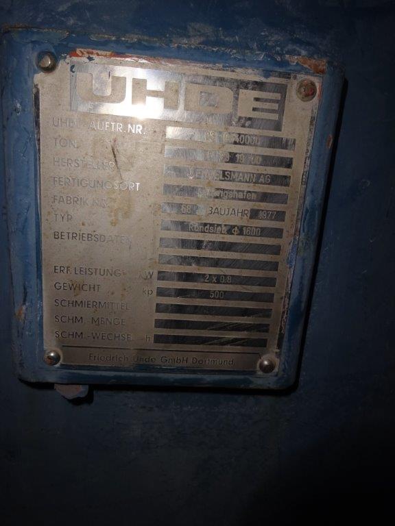  Stainless Steel 321 Separators Screener 1,600 mm (63 in) For Sale - IPP# 229391