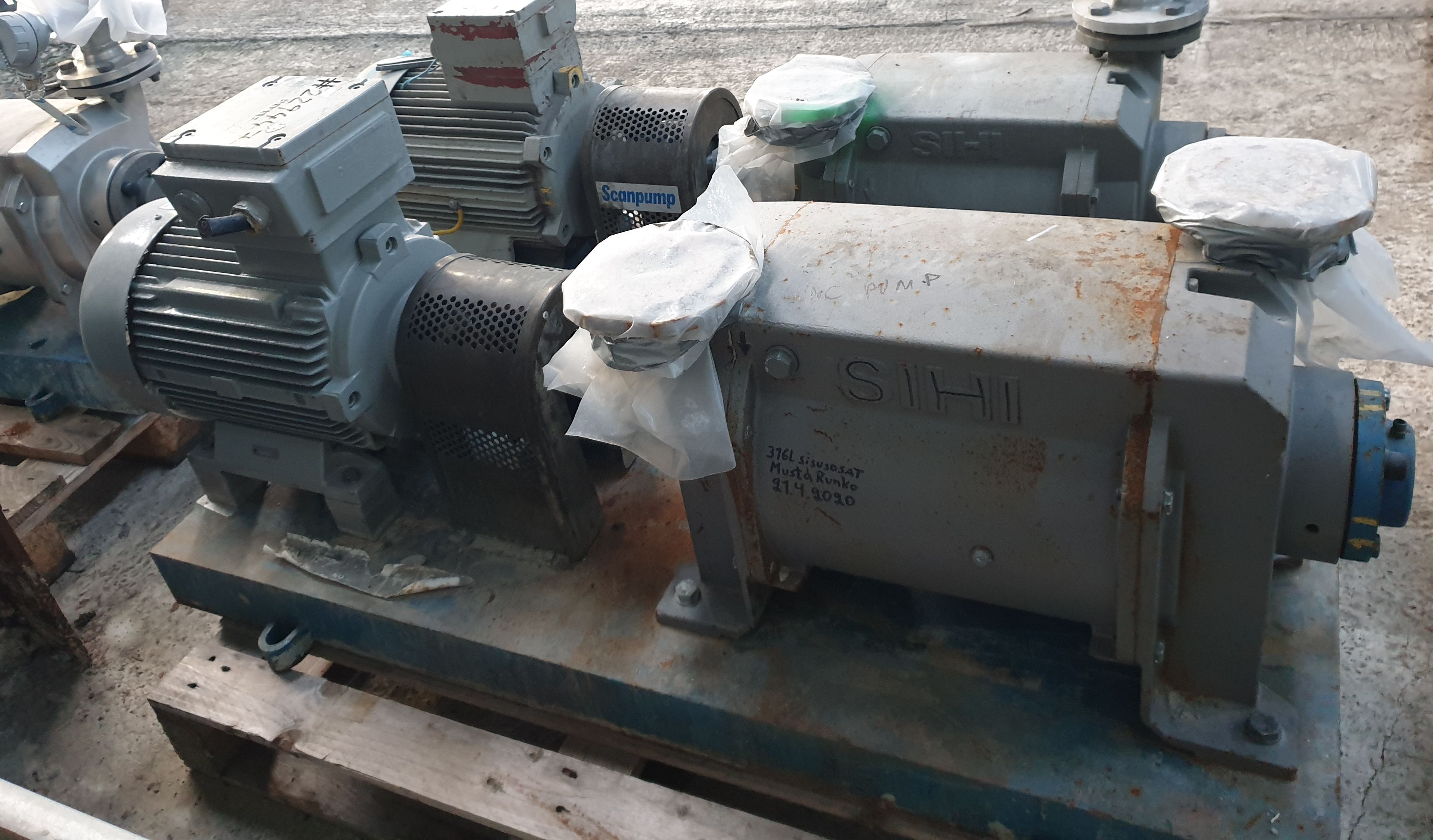   Pump-Vacuum 465 m3/h (273.7 CFM) Carbon Steel For Sale - IPP# 229447