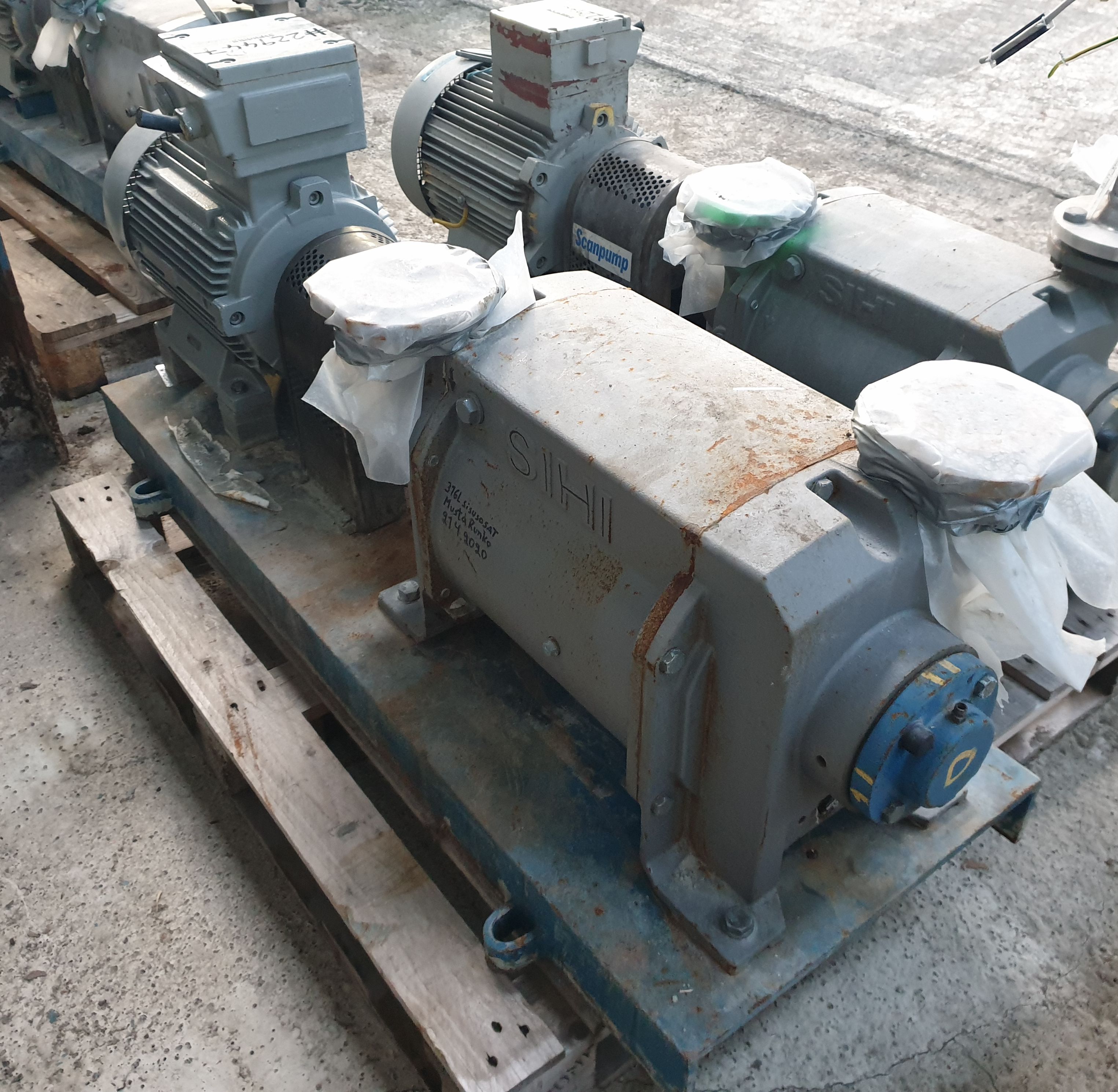   Pump-Vacuum 465 m3/h (273.7 CFM) Carbon Steel For Sale - IPP# 229447