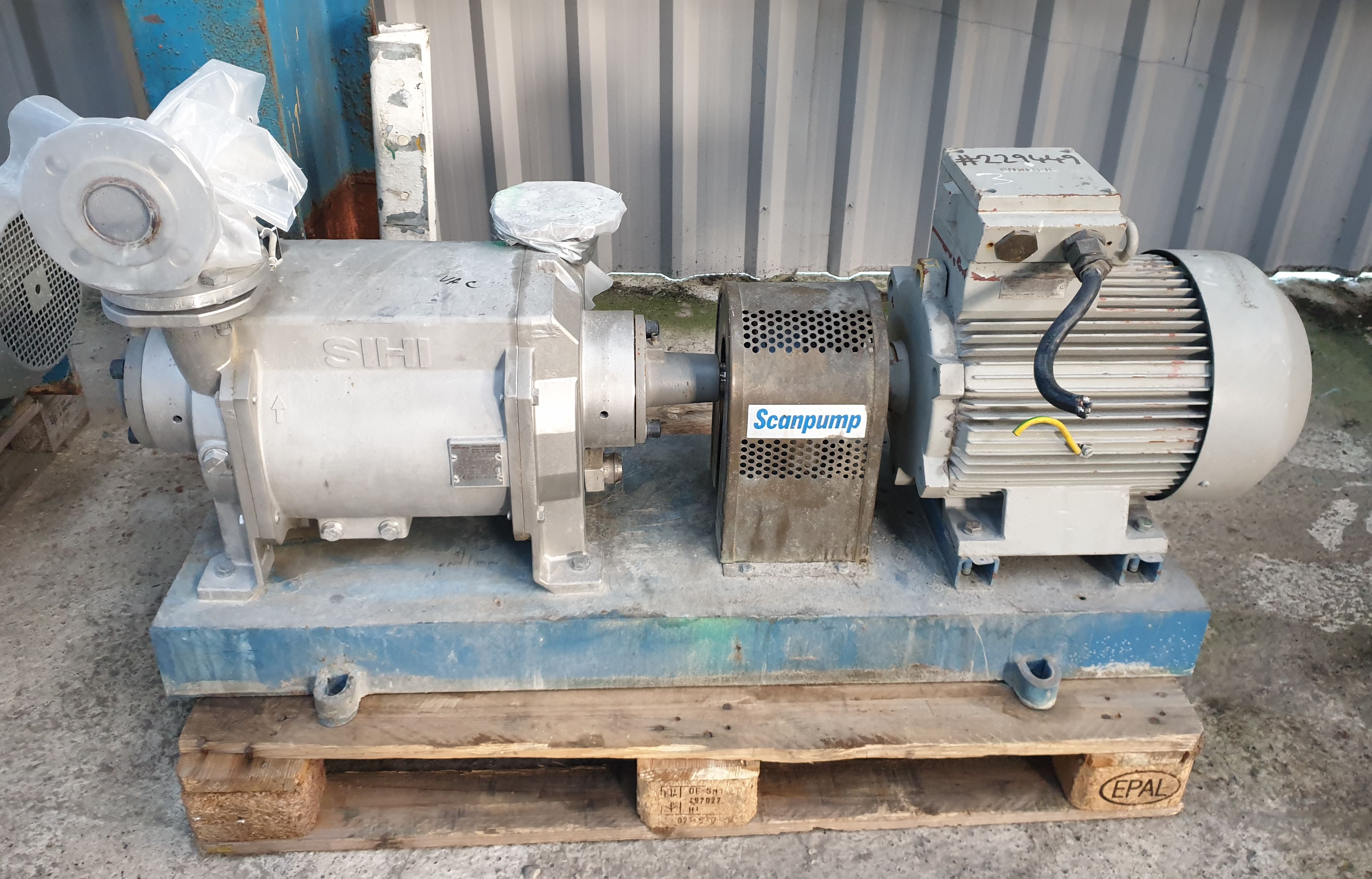   Pump-Vacuum 465 m3/h (273.7 CFM) Stainless Steel 316 For Sale - IPP# 229449