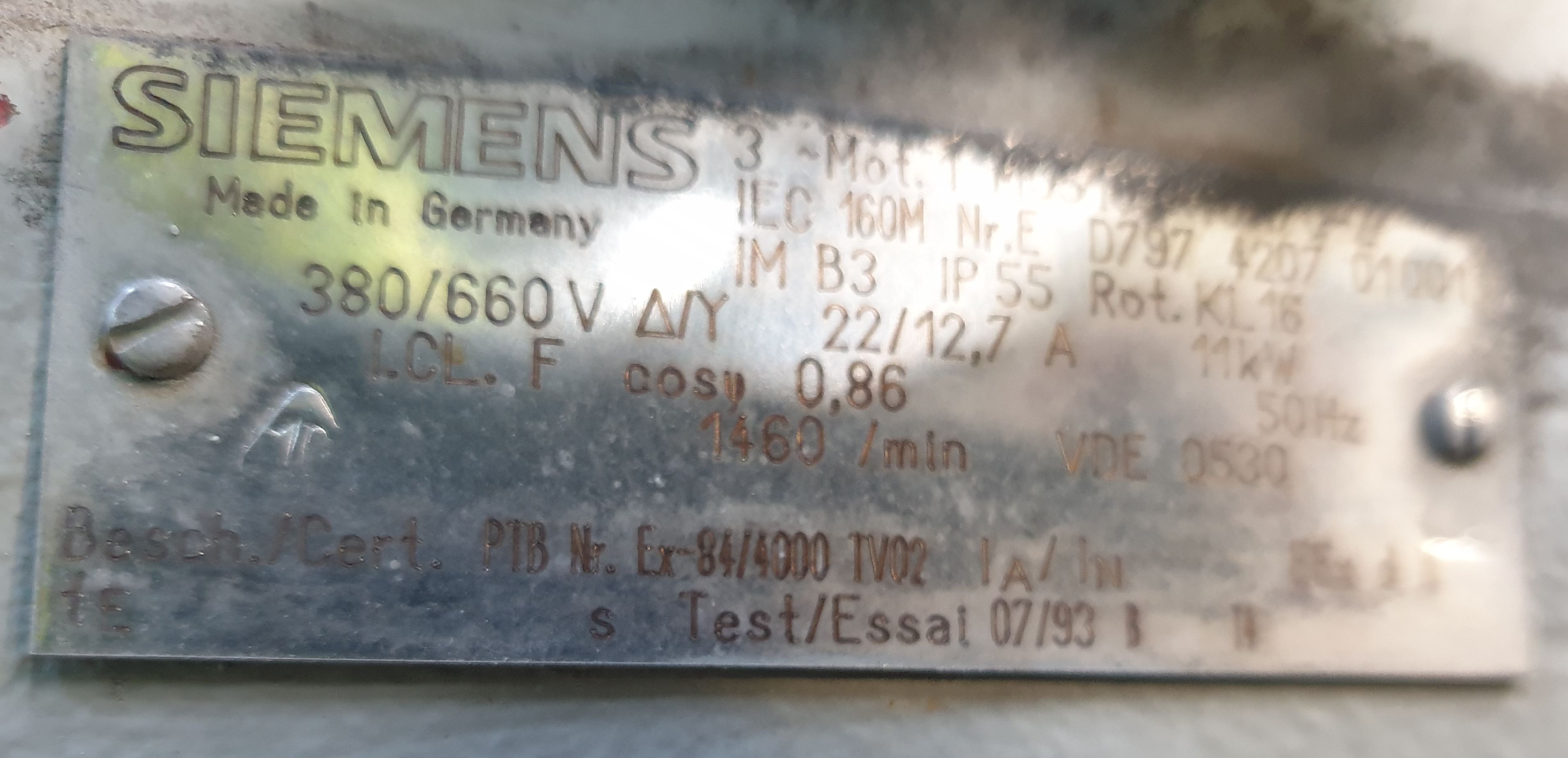   Pump-Vacuum 465 m3/h (273.7 CFM) Stainless Steel 316 For Sale - IPP# 229449