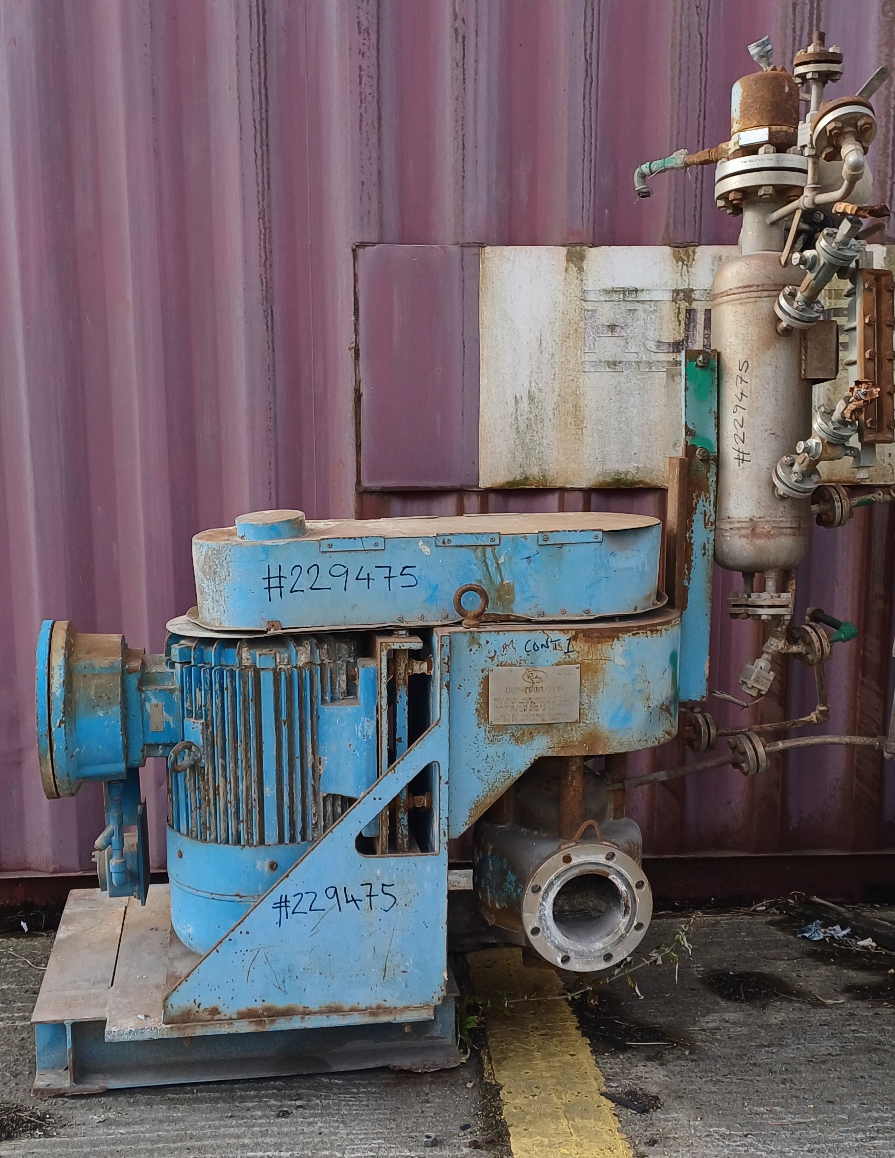 Stainless Steel 304 Granulator/Disintegrator Pulverizer - IPP# 229475