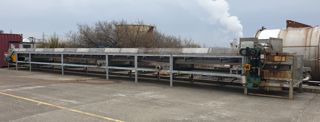 Stainless Steel 304 Steel Belt Systems  Dryer-Flaker Drum and Belt