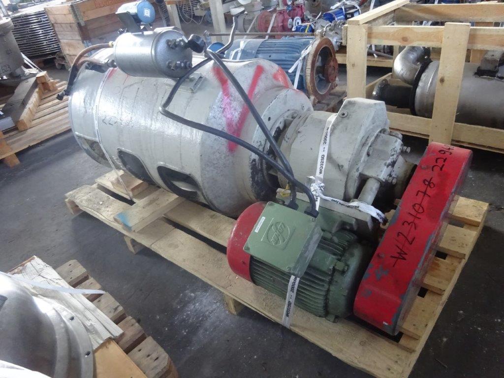 Glasslined DeDietrich 100 DIN E 500 Glass Drives Agitator - IPP# 229483