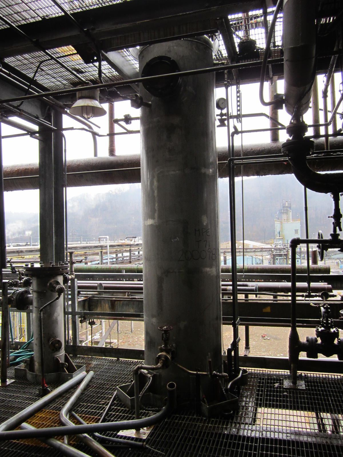  Stainless Steel 316 Tray Column 762 mm (30 in) For Sale - IPP# 220098