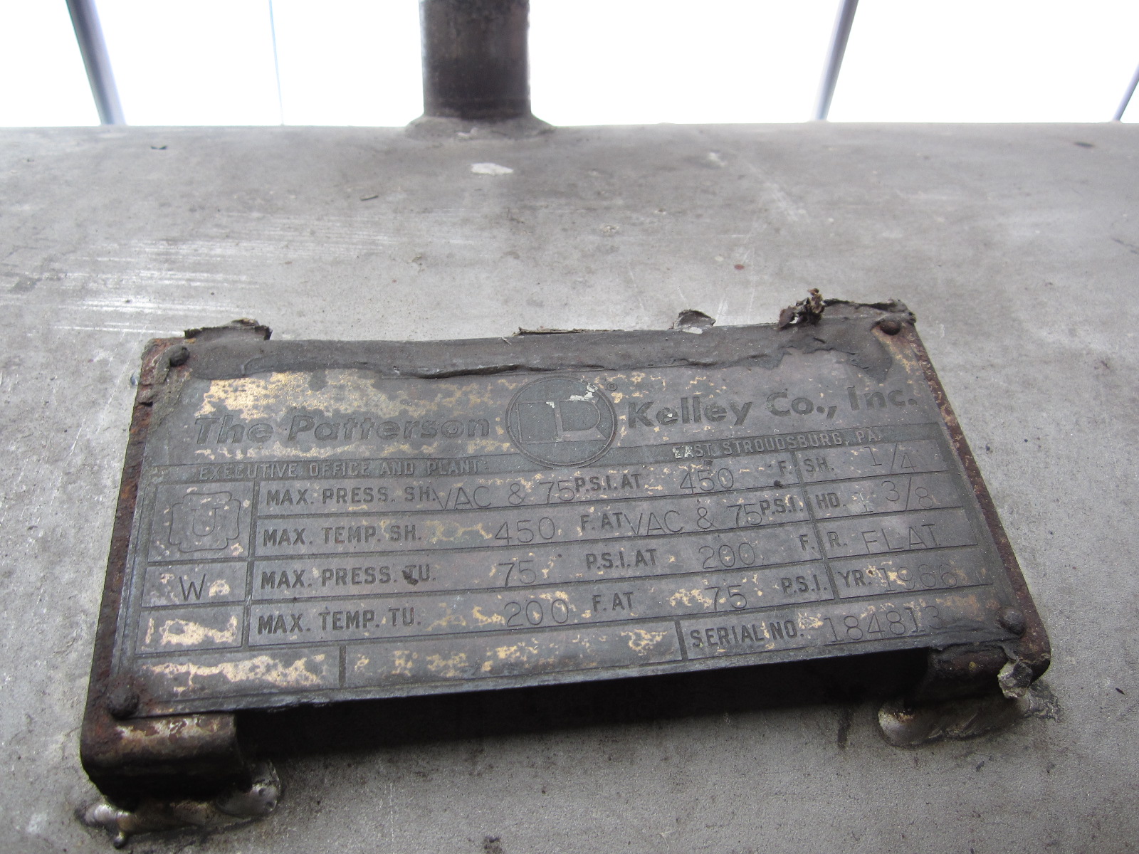  Shell and Tube Heat Exchanger 81.6 m² (878 ft²) Stainless Steel 304 For Sale - IPP# 220036
