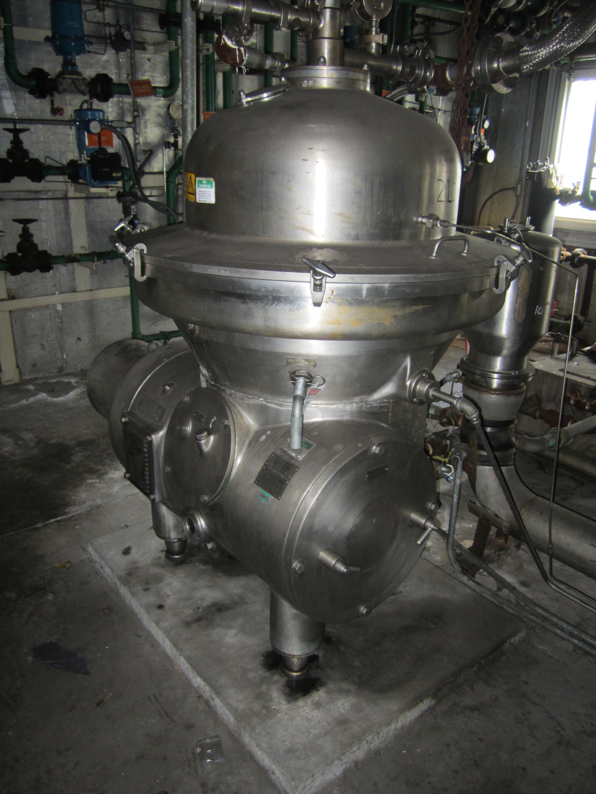 Stainless Steel 316 Westfalia MSA100-01-076 Centrifuge-Disc Bowl - IPP# 220187