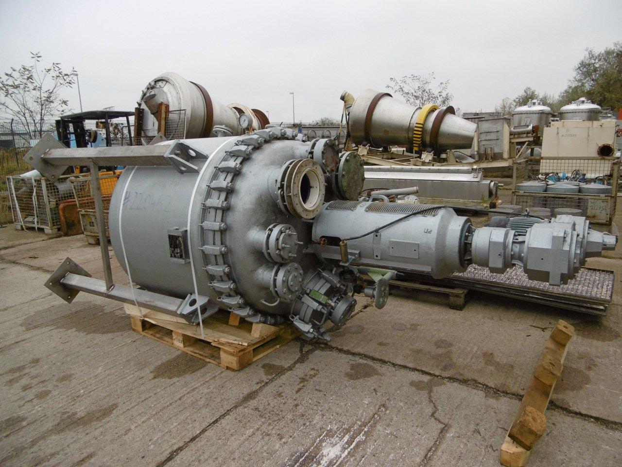 Glasslined DeDietrich AE Batch-Type Agitated Reactor - IPP# 220452