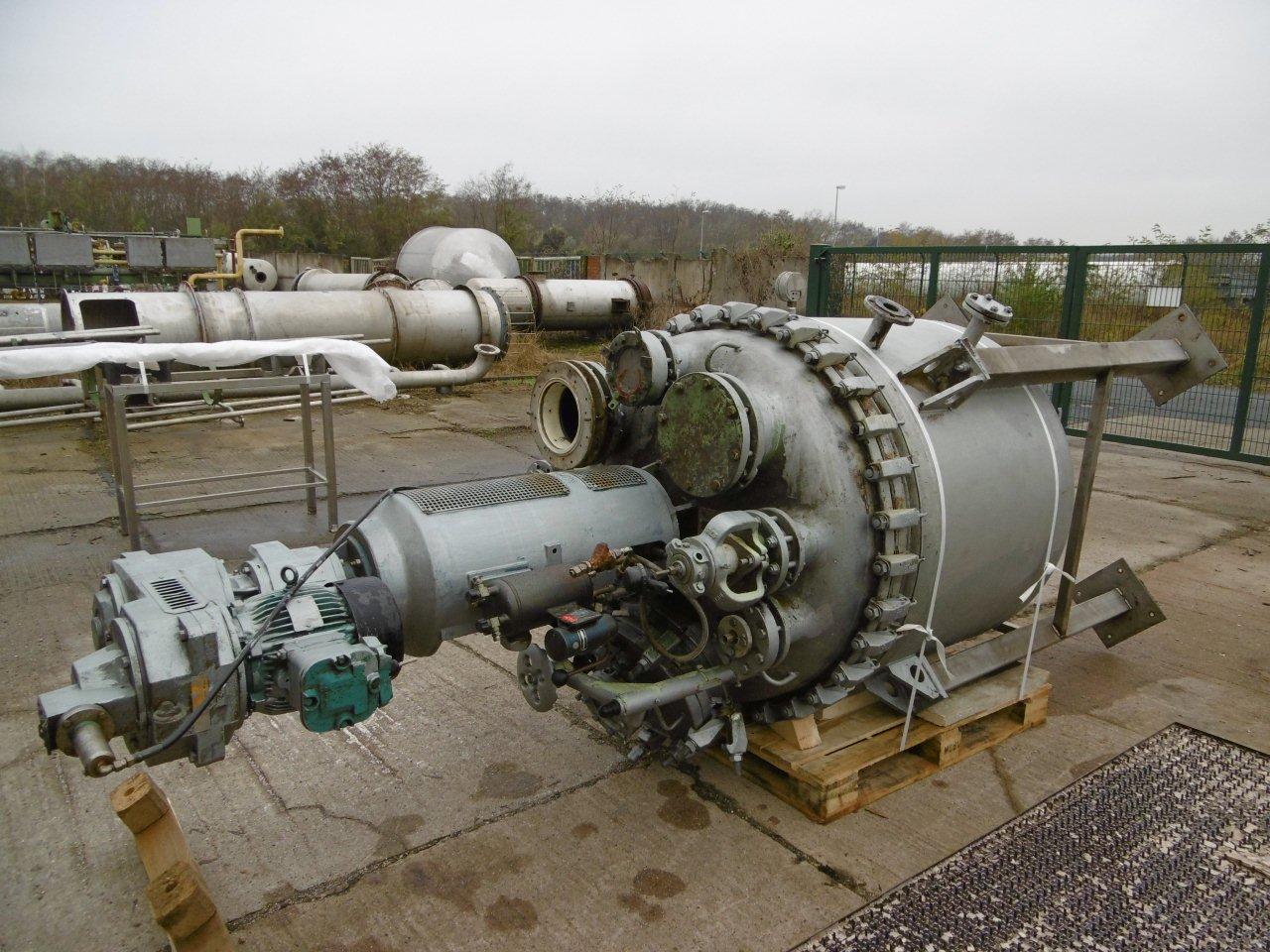 Glasslined DeDietrich AE Batch-Type Agitated Reactor - IPP# 220452