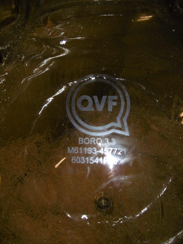 Unused Glass QVF VSV100 Tank - IPP# 220463