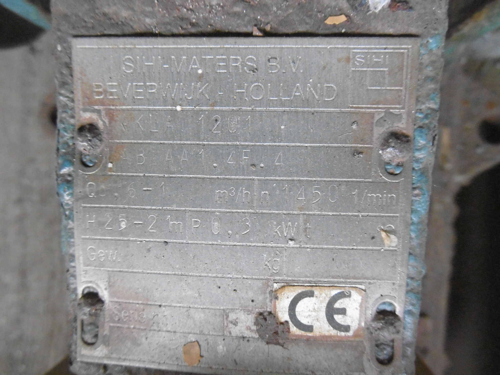  Centrifugal Pump 6 m3/h (26.4 GPM) Stainless Steel Other For Sale - IPP# 220408