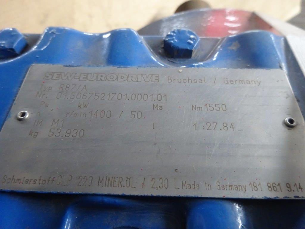 SEW-Eurodrive R87/A Gear Reducer - IPP# 220415