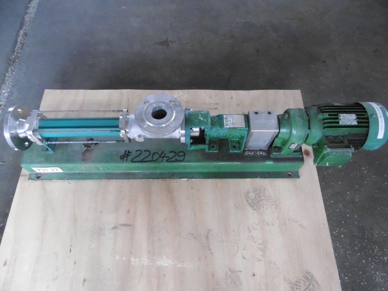  Stainless Steel Austenitic Rotary Pump 2 m3/h (8.8 GPM) For Sale - IPP# 220429