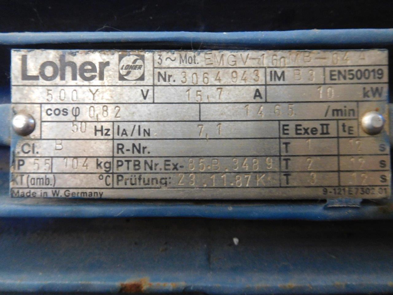  Motor Electrical 10 kW (13.4 HP)  For Sale - IPP# 220545