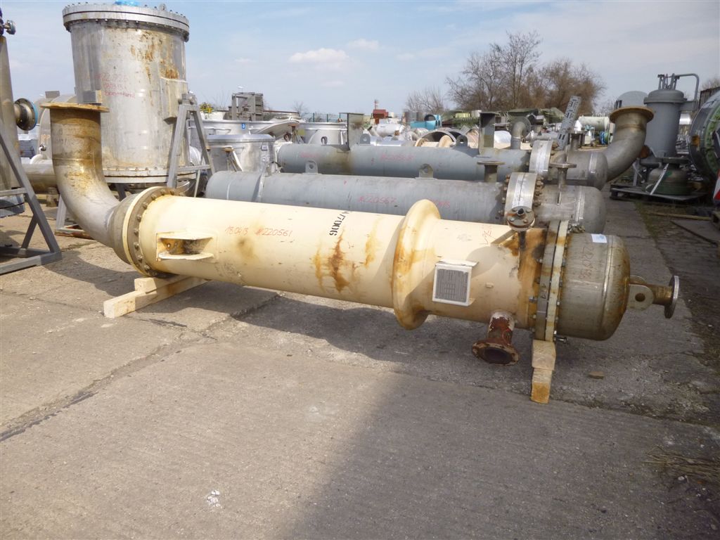  Shell and Tube Heat Exchanger 18.2 m² (195.9 ft²) Stainless Steel Austenitic For Sale - IPP# 220561