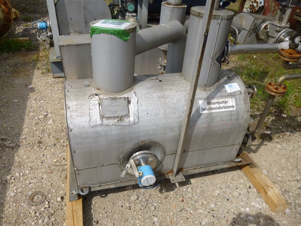   Pump-Vacuum 120 m3/h (70.6 CFM) Stainless Steel 316 For Sale - IPP# 220591