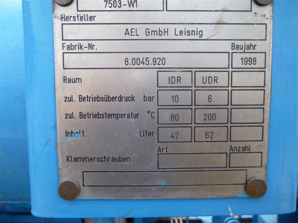   Reciprocating Compressor 910 m3/h (535.6 CFM) For Sale - IPP# 220597