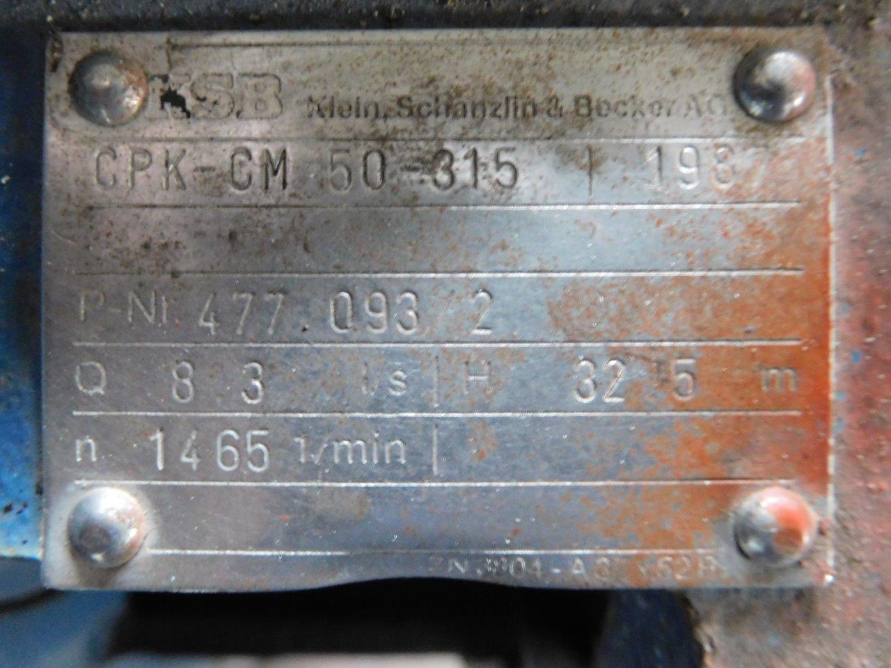  Centrifugal Pump 29.9 m3/h (131.6 GPM) Stainless Steel Austenitic For Sale - IPP# 220529