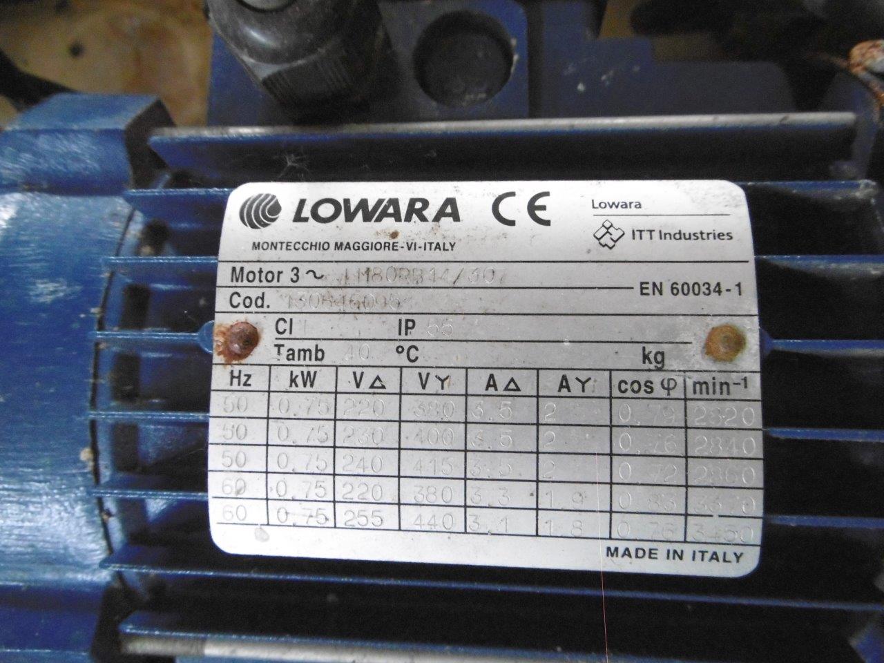  Centrifugal Pump 4.2 m3/h (18.5 GPM) Stainless Steel 316L For Sale - IPP# 220538