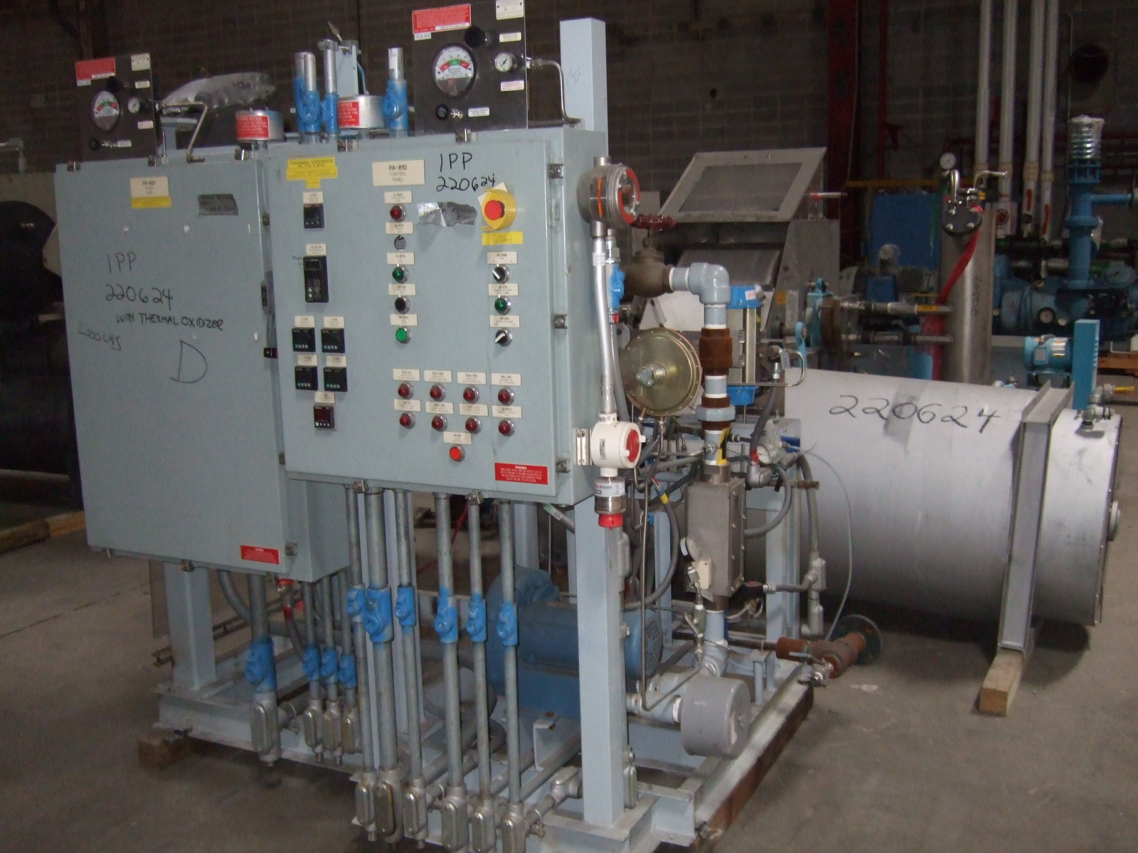  Carbon Steel  Incinerator 252,000 BTU/h (99 HP) For Sale - IPP# 220624