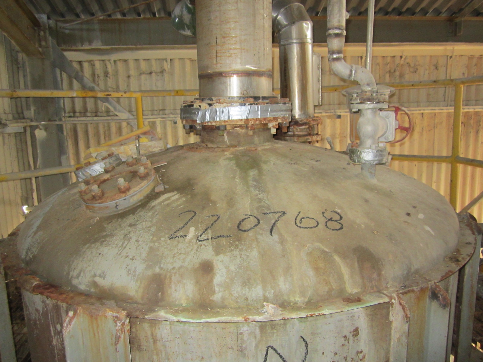 Stainless Steel 321 Struthers Wells Inc. Tank - IPP# 220768