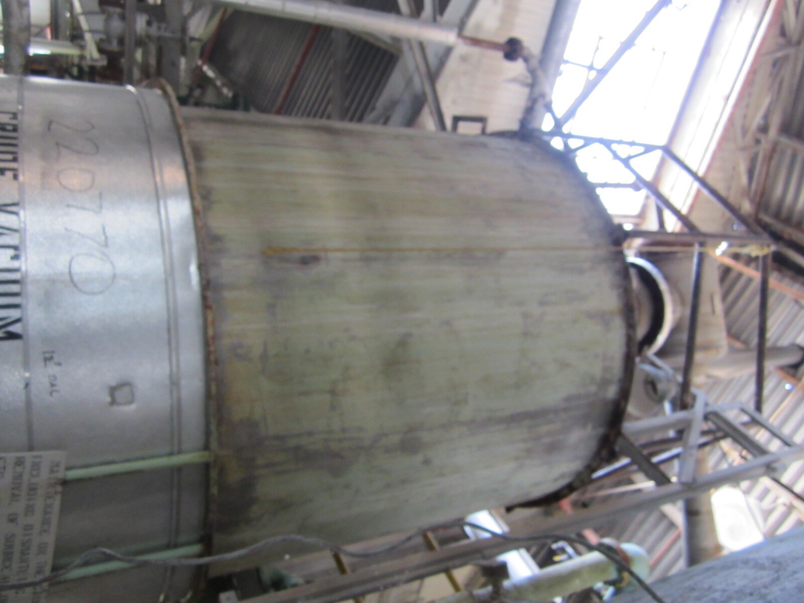 Stainless Steel 321 Struthers Wells Inc. Tank - IPP# 220770