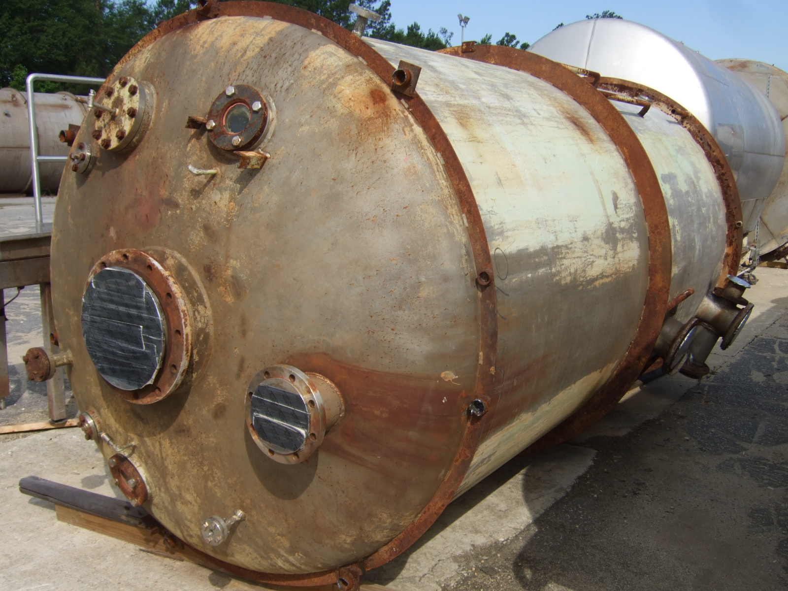 Stainless Steel 321 Struthers Wells Inc. Tank - IPP# 220770