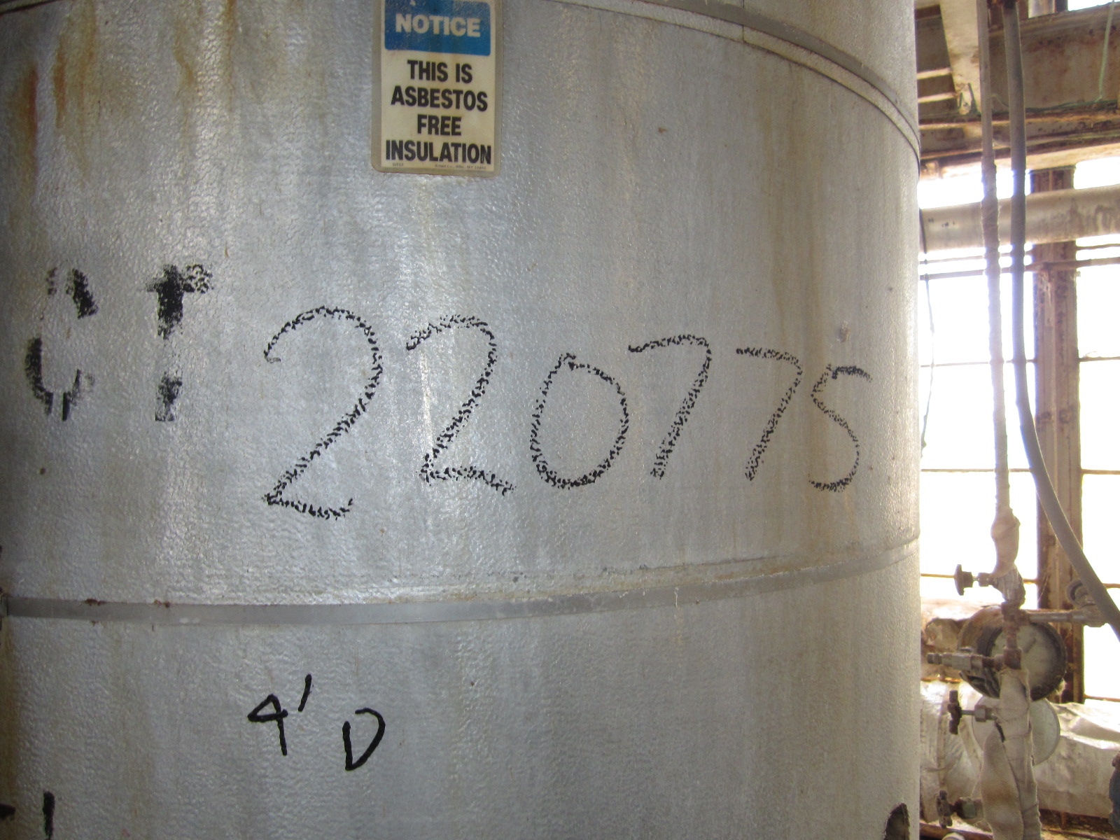Stainless Steel 316 Buflo Vac-Blaw Knox Shell and Tube Heat Exchanger - IPP# 220775