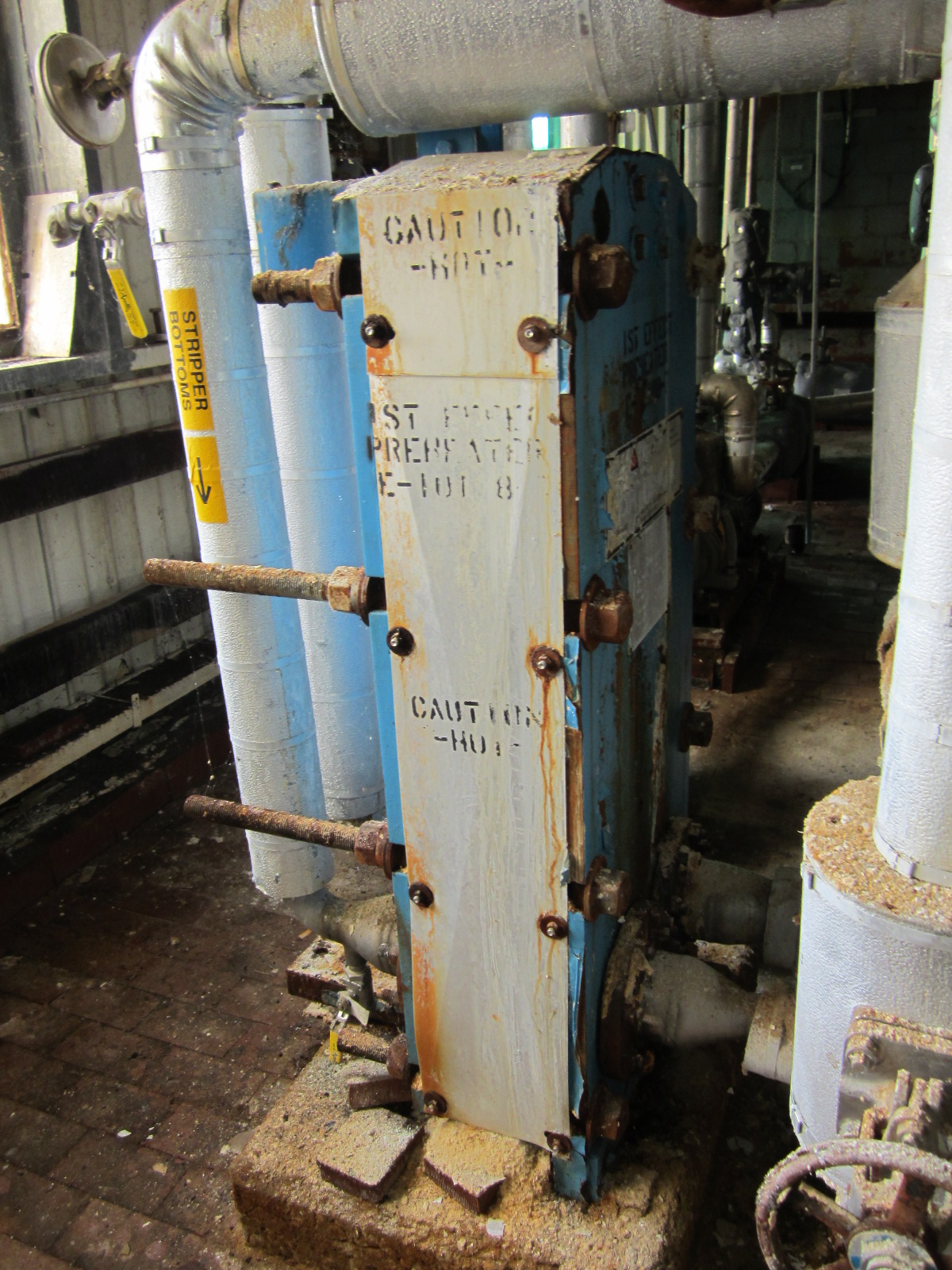 Stainless Steel 316 Buflo Vac-Blaw Knox Shell and Tube Heat Exchanger - IPP# 220775