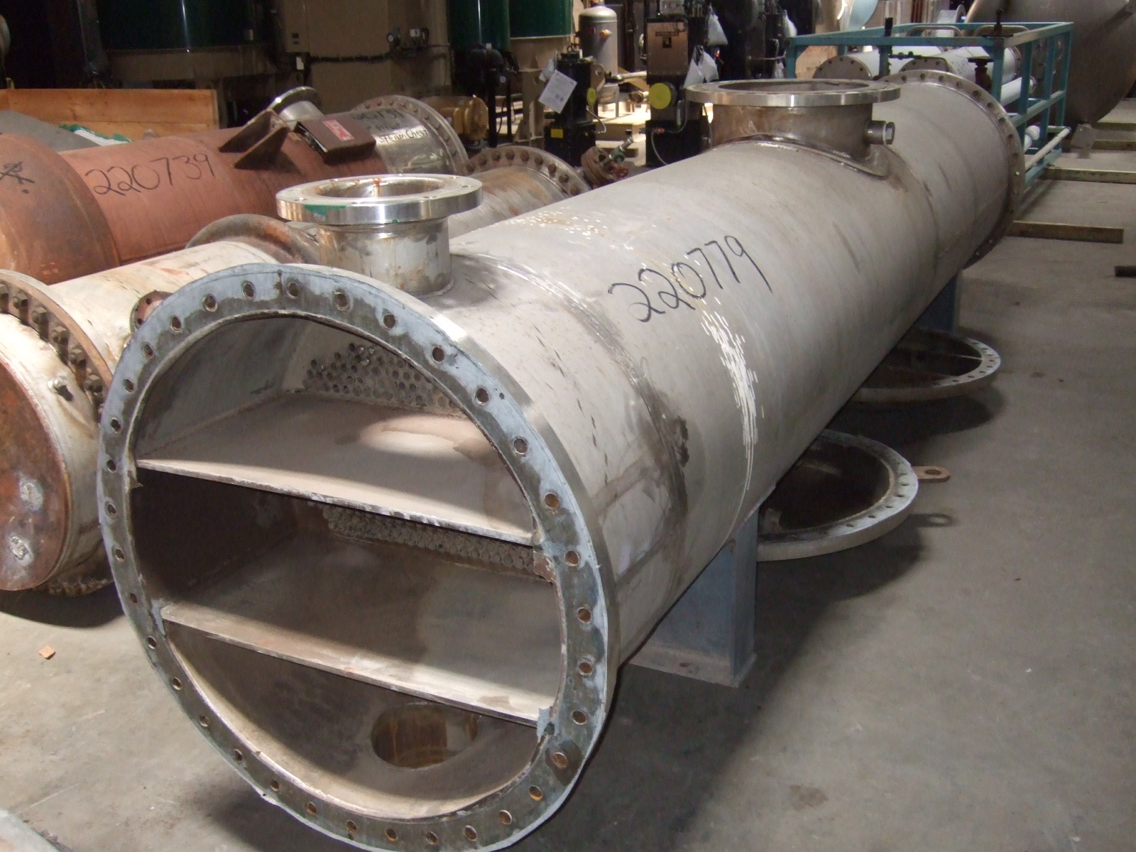Stainless Steel 316 Buffalo Technologies, (Blaw-Knox) 12-57230-01 Shell and Tube Heat Exchanger - IPP# 220779