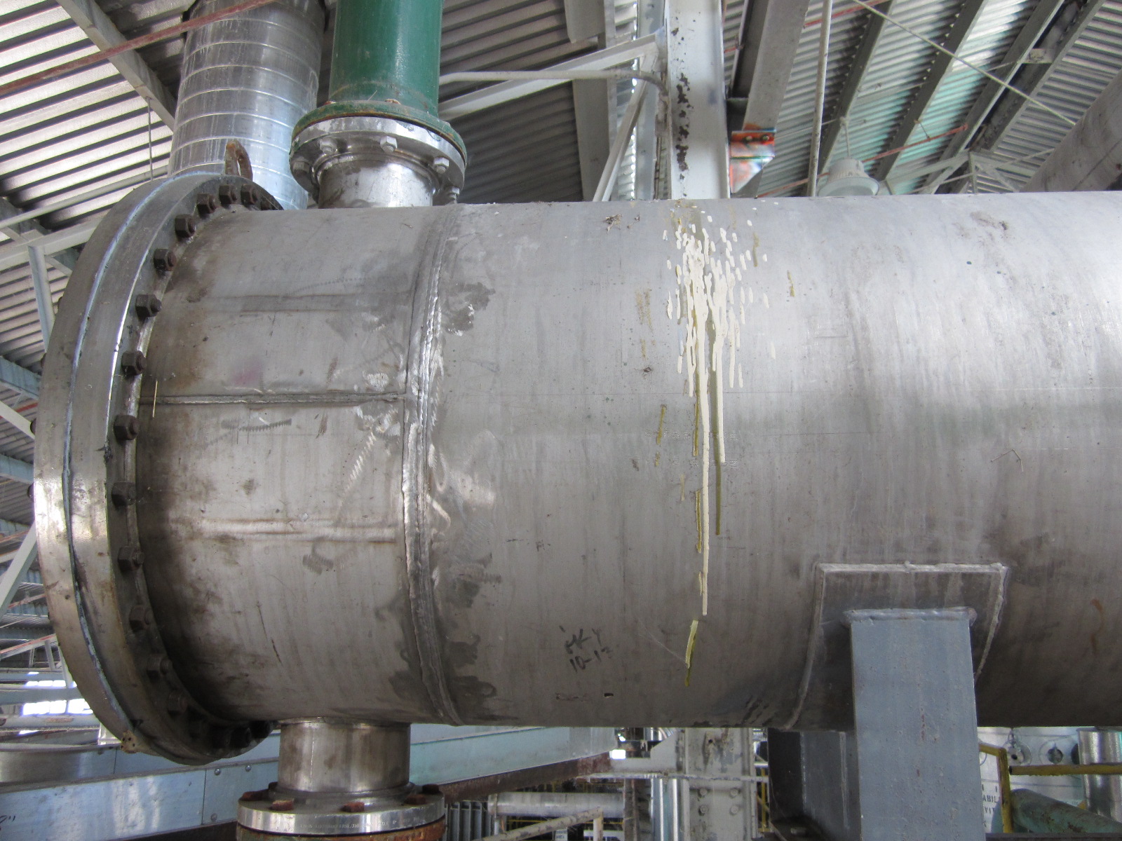 Stainless Steel 316 Buffalo Technologies, (Blaw-Knox) 12-57230-01 Shell and Tube Heat Exchanger - IPP# 220779