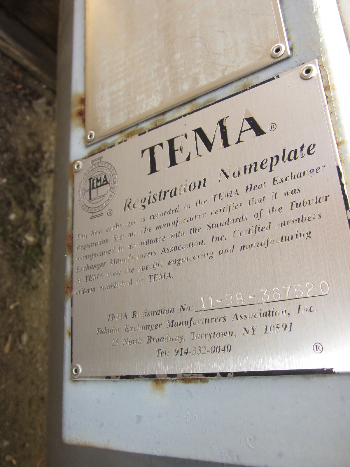 Stainless Steel 304 Shell and Tube Heat Exchanger - IPP# 220721