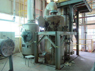 Stainless Steel 316 Rising/Falling Film Evaporator