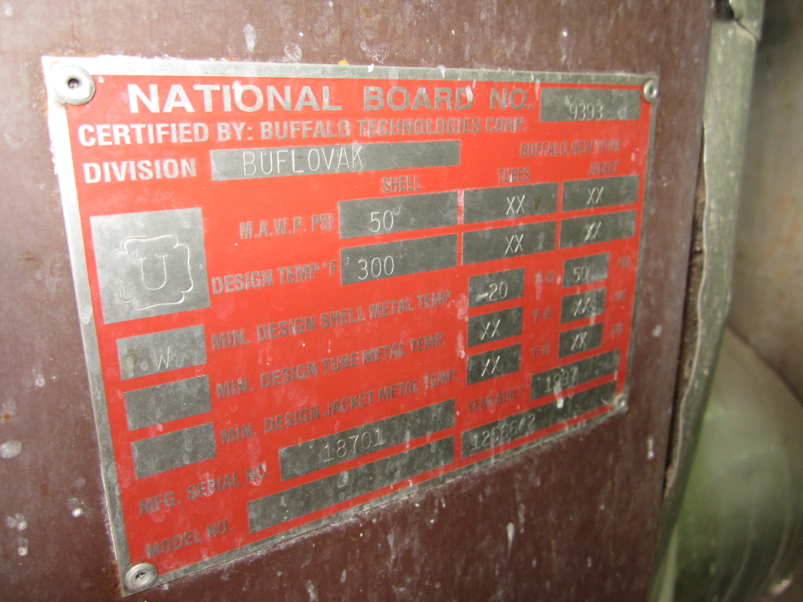 Stainless Steel 316 Rising/Falling Film Evaporator - IPP# 220739