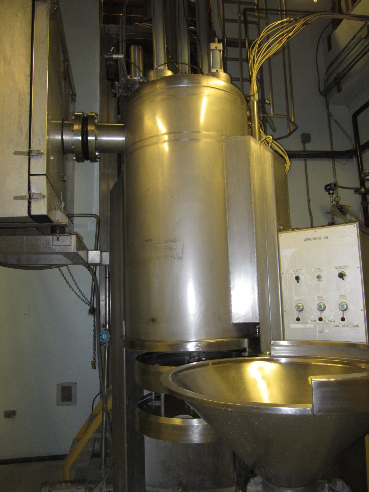 Stainless Steel 316 Aeromatic-Fielder AG Aerocoater Model CU-4 Dryer-Fluid Bed - IPP# 220885