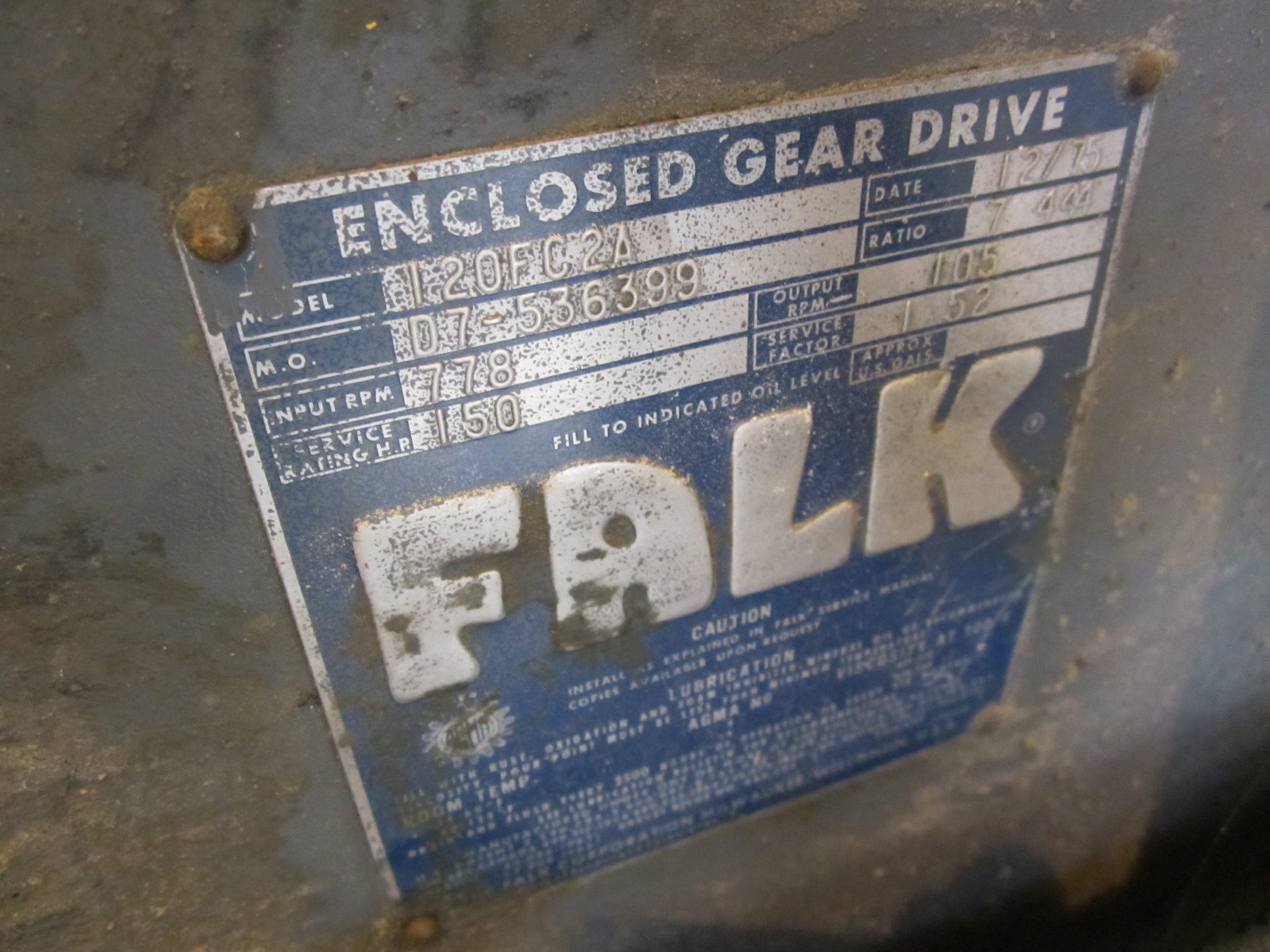   Mixer-Continuous 111.9 kW (150 HP) Stainless Steel 304 For Sale - IPP# 220801