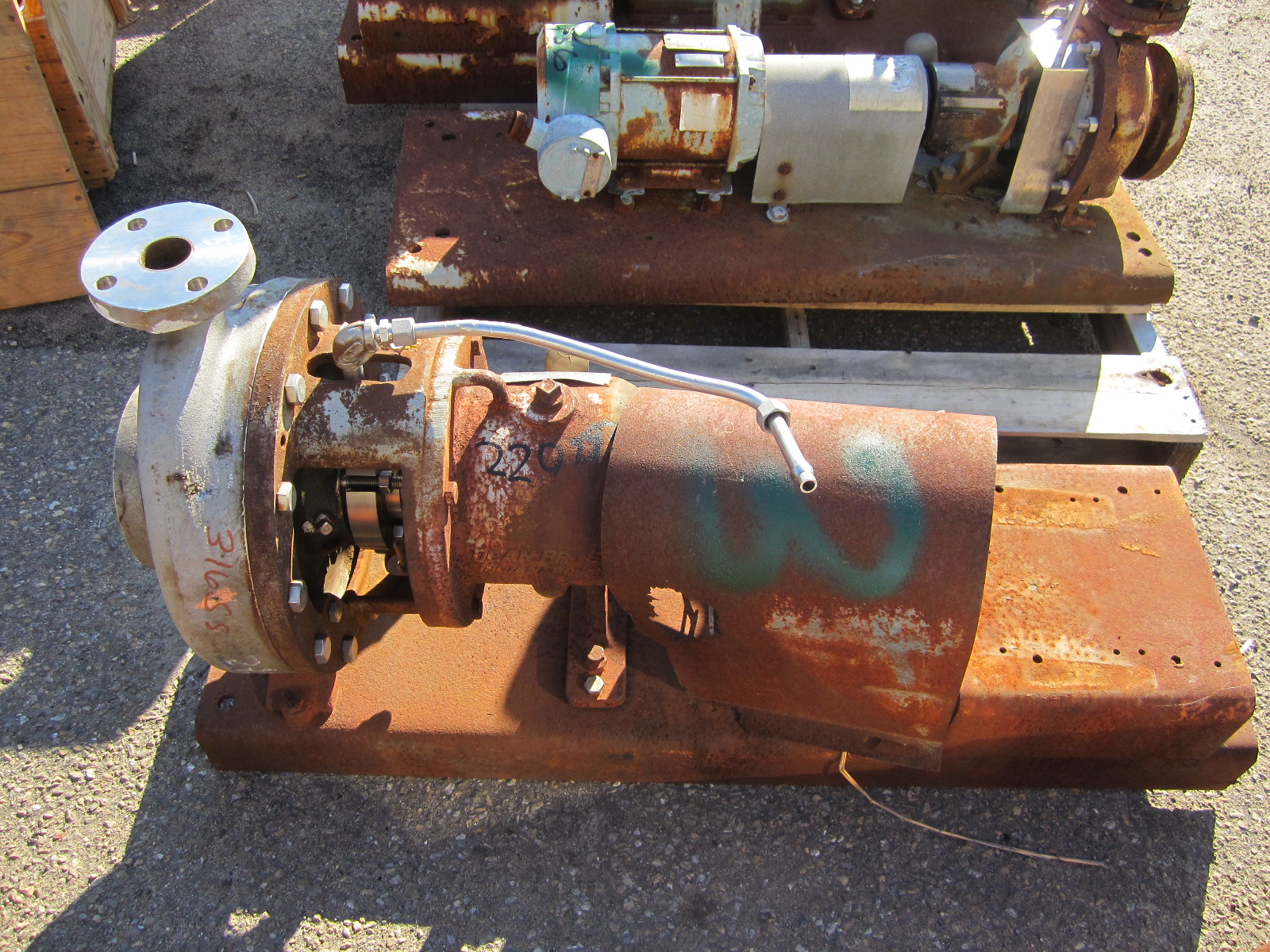 Stainless Steel 316 Dean Brothers PH 232 Centrifugal Pump - IPP# 220955