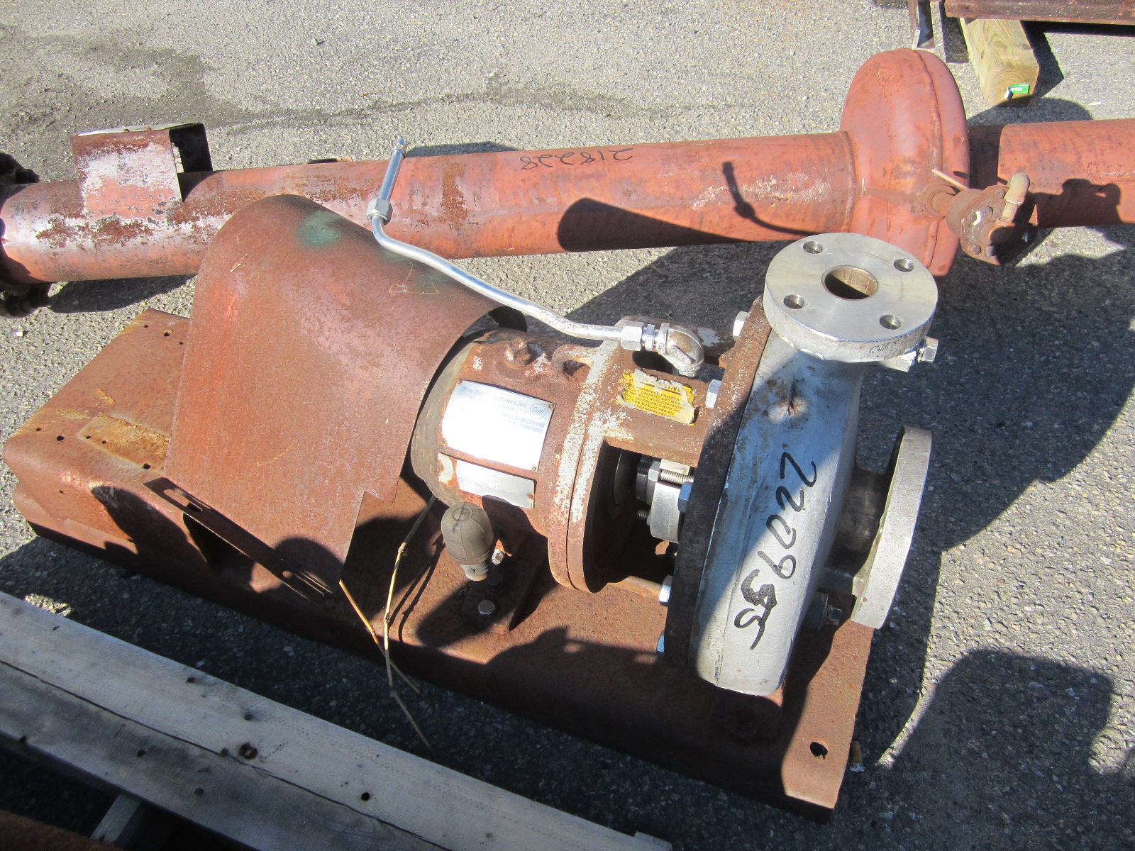 Stainless Steel 316 Dean Brothers PH 232 Centrifugal Pump - IPP# 220955