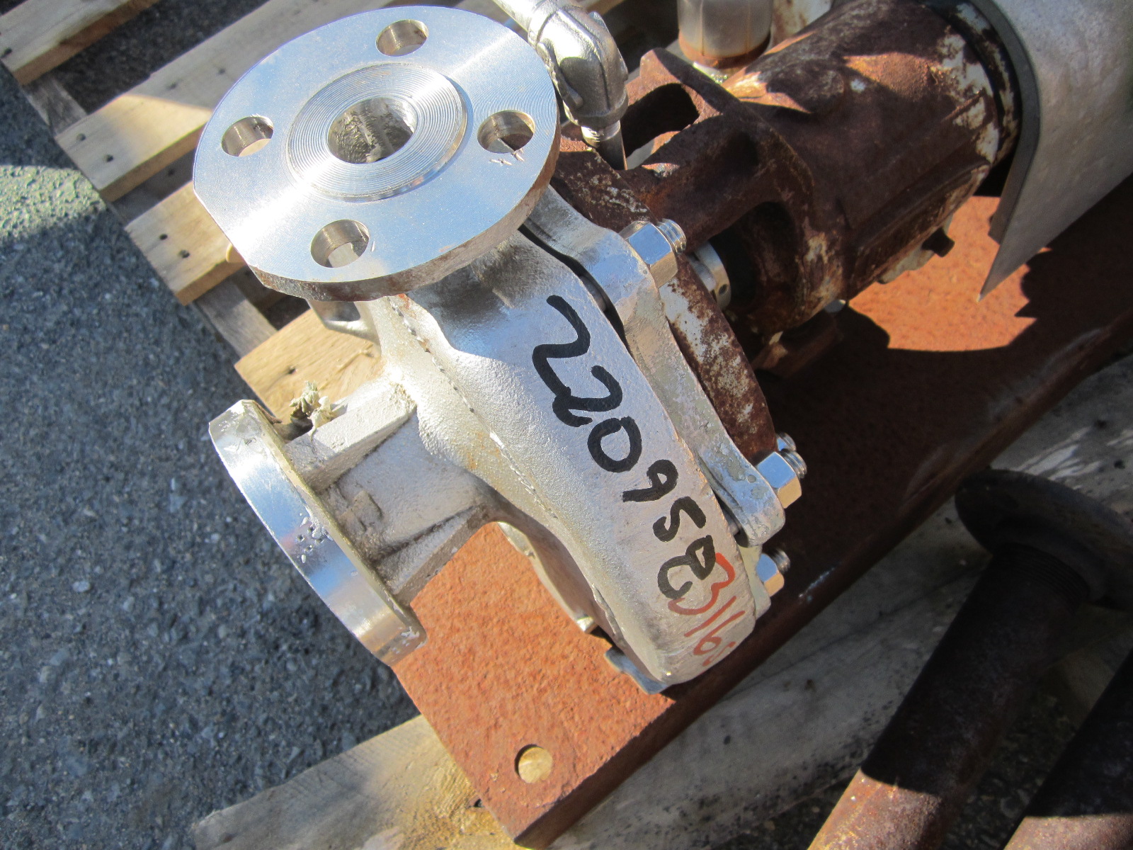  Centrifugal Pump 9.1 m3/h (40 GPM) Stainless Steel 316 For Sale - IPP# 220958