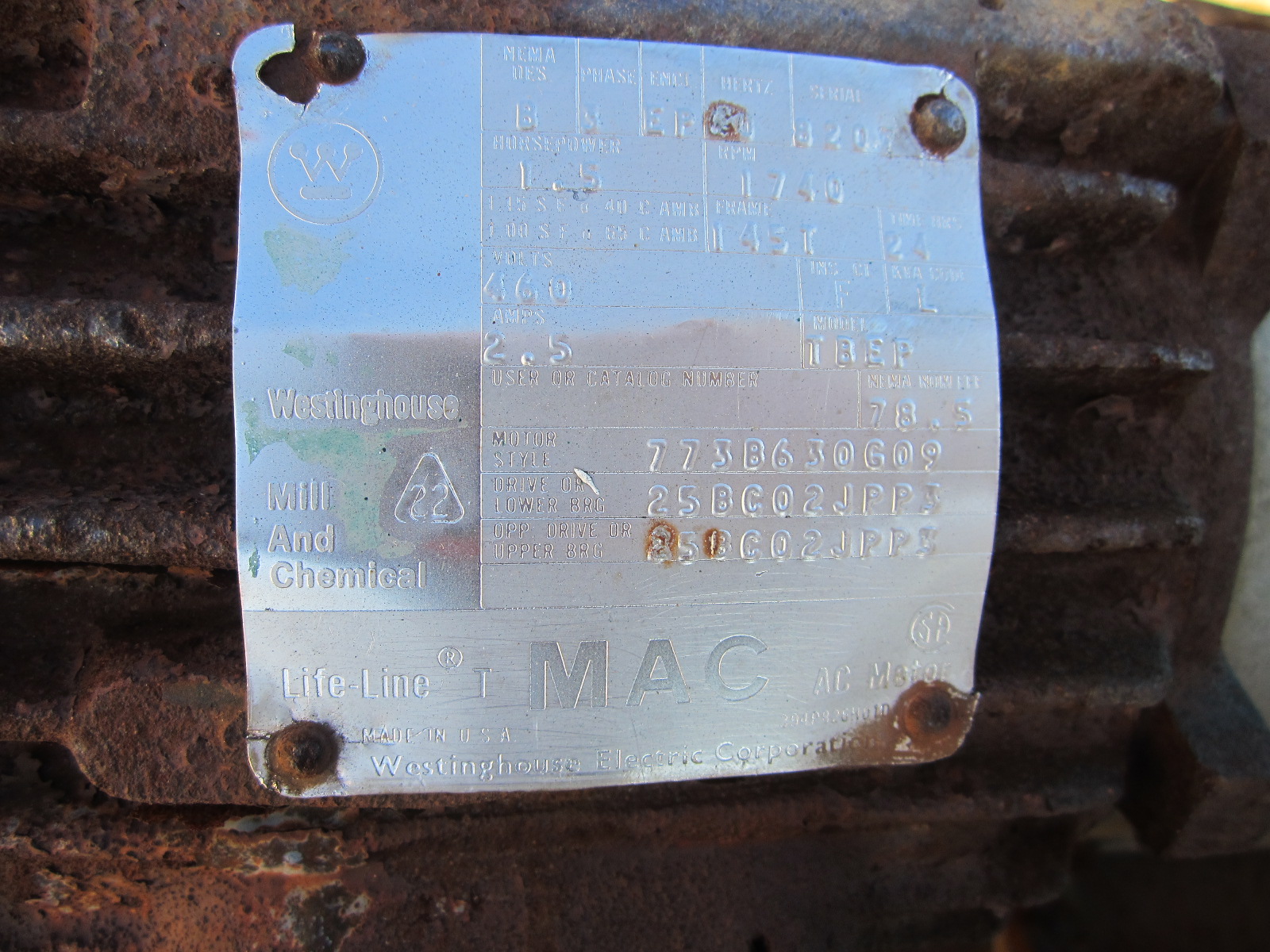  Centrifugal Pump 9.1 m3/h (40 GPM) Stainless Steel 316 For Sale - IPP# 220958