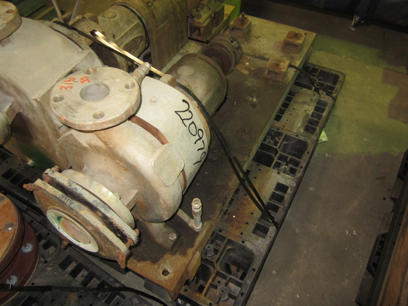 Stainless Steel 316 Durco Mark II 3 x 2-82/64 Centrifugal Pump - IPP# 220979