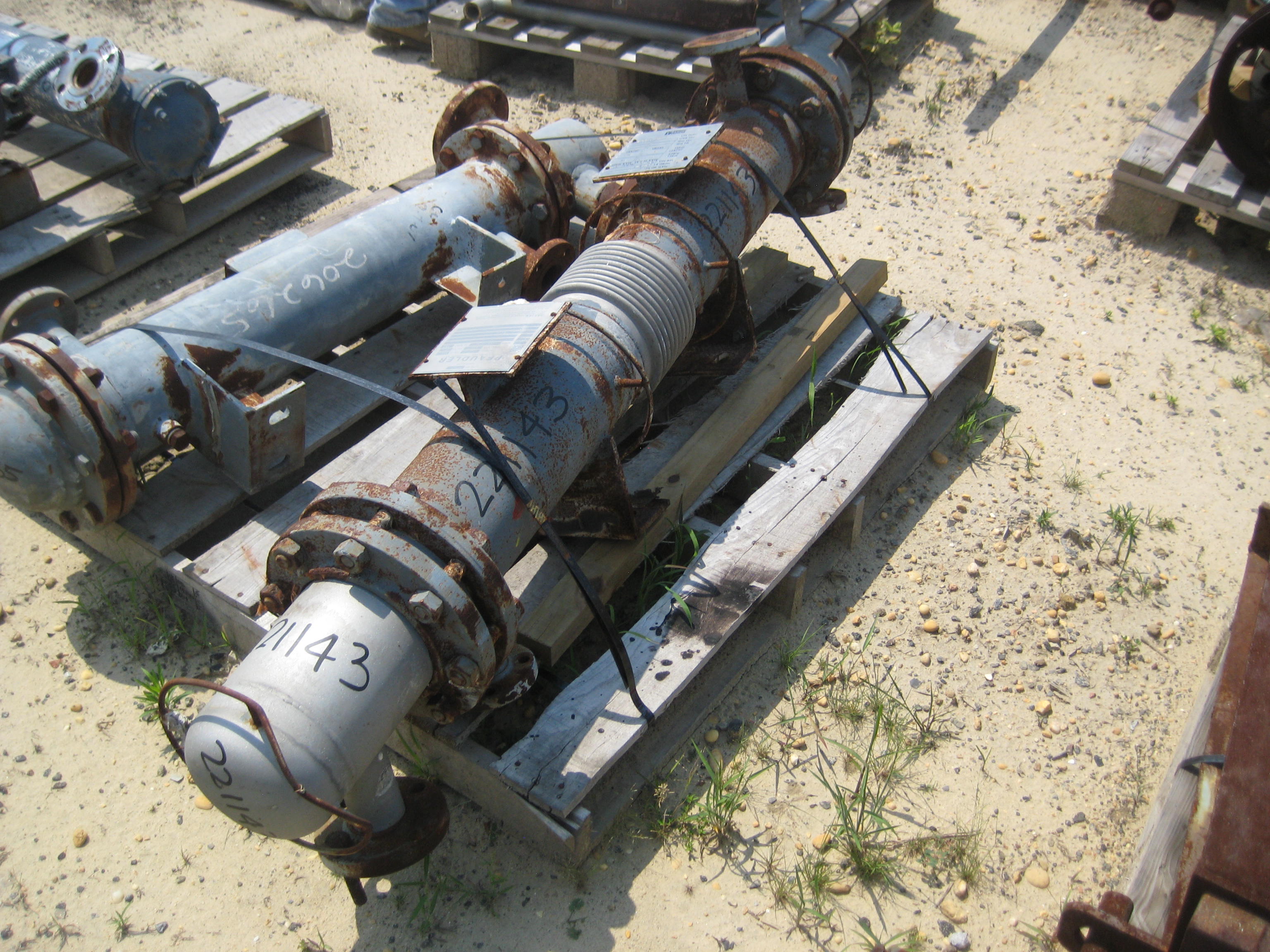  Shell and Tube Heat Exchanger 0.37 m² (4 ft²) Stainless Steel 316 For Sale - IPP# 221143